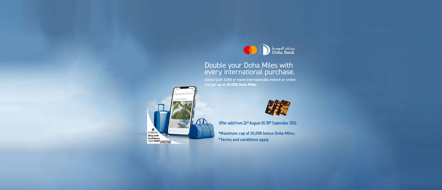 Double your Doha Miles